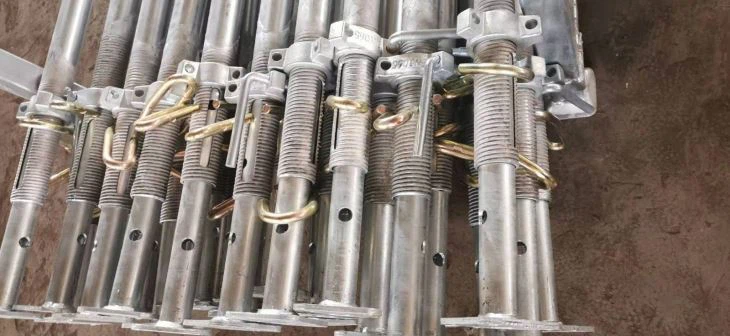 Heavy Duty Steel Props Support Shoring System For Scaffolding